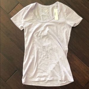 J Crew XS lavender vintage T-shirt NWT